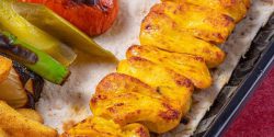joojeh kabab recipe | Persian Saffron Chicken Kebab