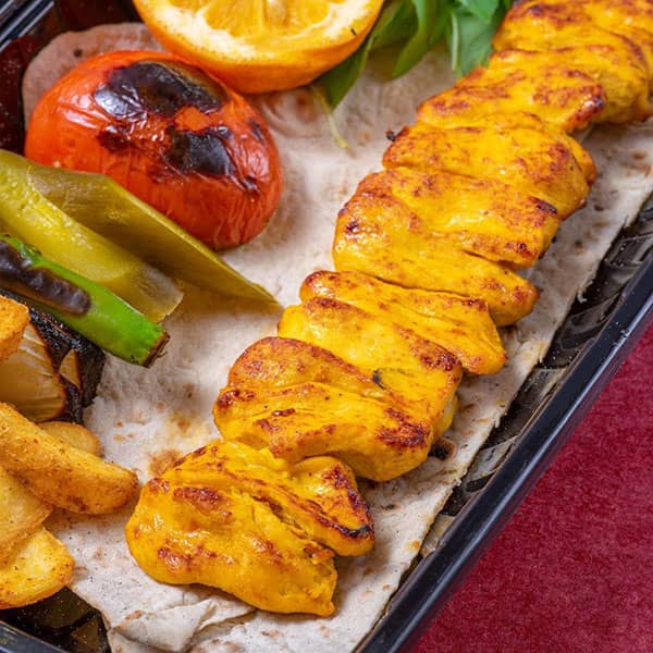 Joojeh Kabab Recipe Persian Saffron Chicken Kebab Ara Chef